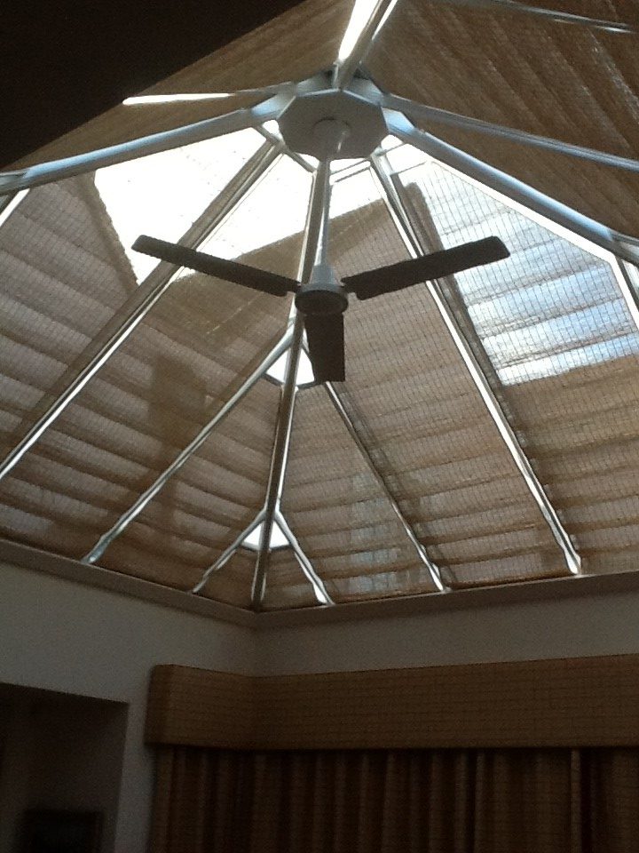 Refit Breakfast Room Pinoleum Roof blinds (Domestic)