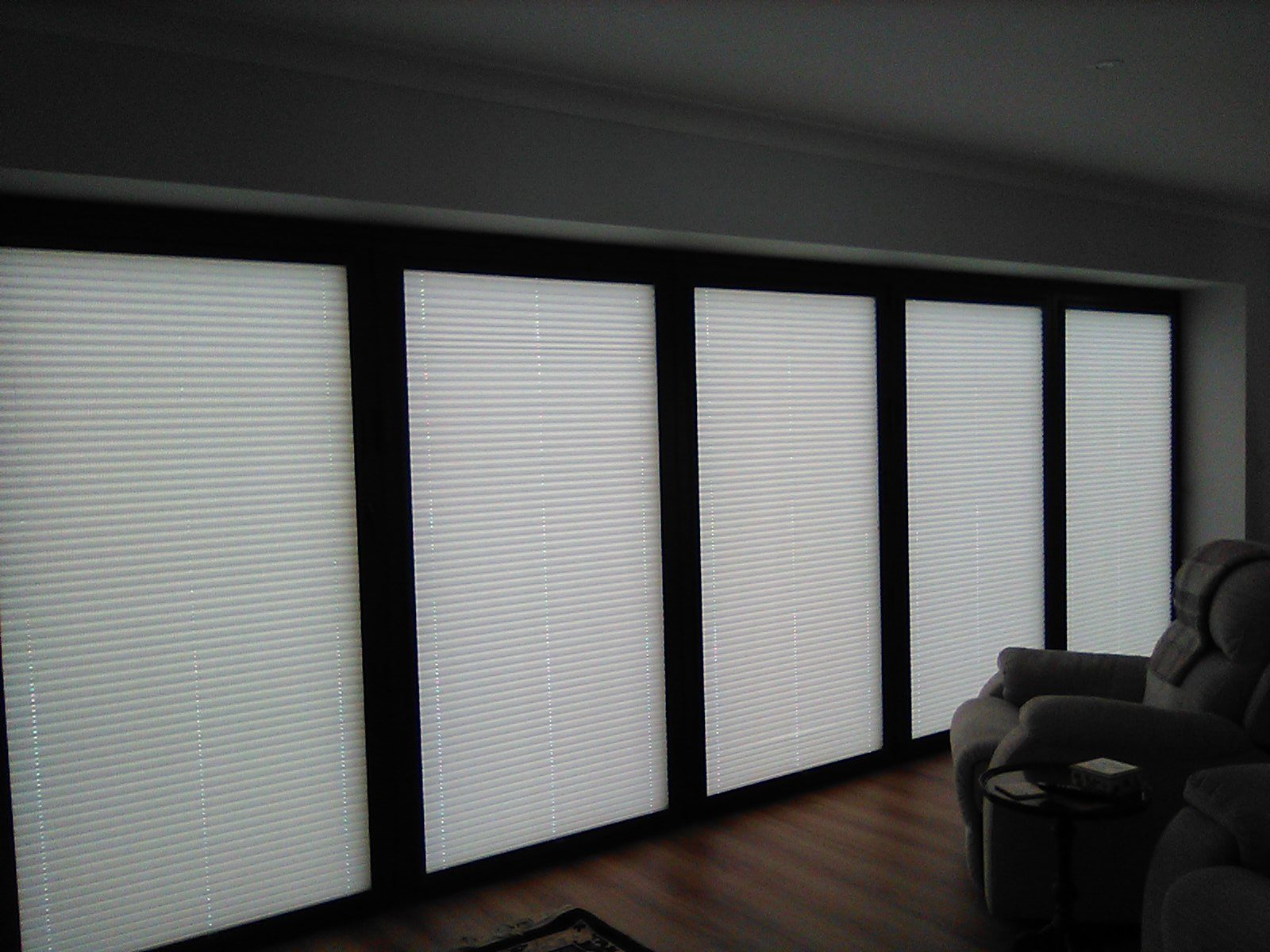 Supply and Fit Bi Fold Door Pleated Shades (Domestic)