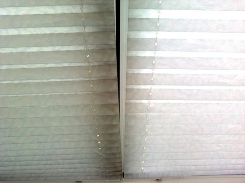 Conservatory Roof Pleated Shade Clean Domestic (After)