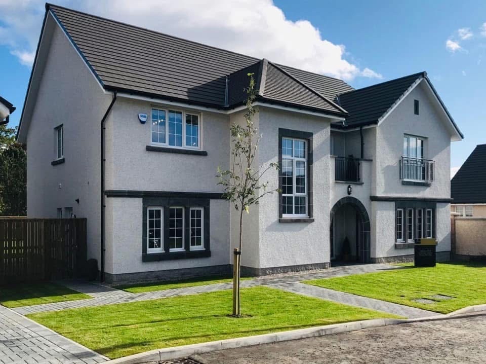 New build detached home