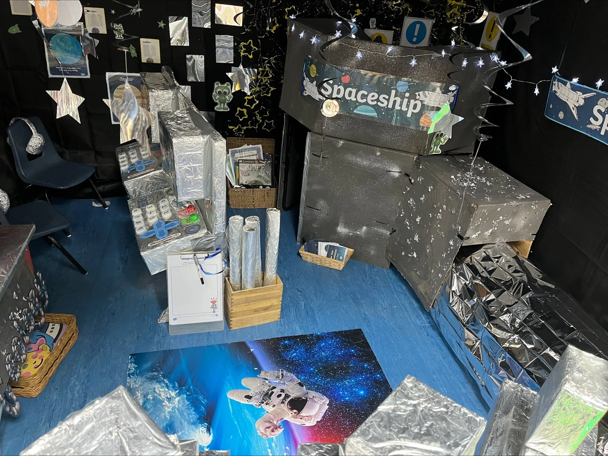 Children listening to stories