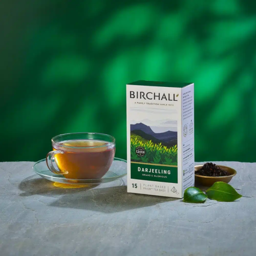 BIRCHALL DARJEELING - 15 PLANT-BASED PRISM TEA BAGS - Taste Vending ...